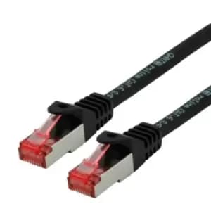 Roline 21.15.2651 Patch Cord, Rj45 Plug, Cat6, 1M, Black