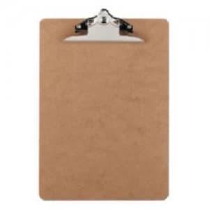 Value Hardboard A4 Clipboard