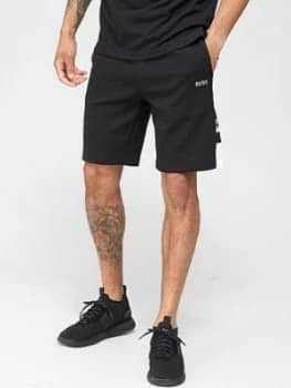 Hugo Boss Athleisure Headlo 1 Sweat Shorts Black Size S Men