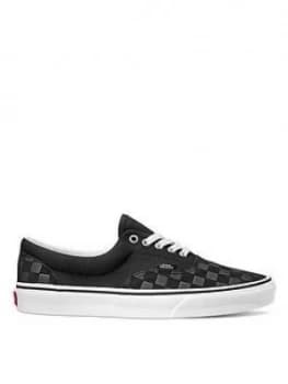 Vans Era Deboss Checkerboard - Black/White, Size 10, Men