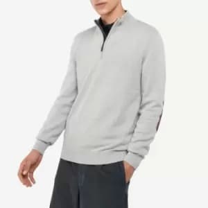 Barbour Avoch Cotton Half-Zip Jumper - L