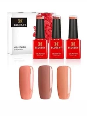 Bluesky Warm Nudes 3 x 5ml Mini Trio, Nude, Women