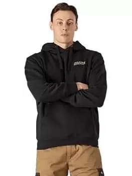 Dickies Stowe Graphic Hoodie, Black Size XL Men