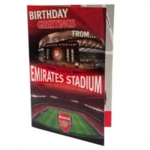 Arsenal FC Pop-Up Birthday Card