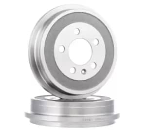 RIDEX Brake Drum Rear Axle 123B0037 Rear Brakes,Drum Brake VW,AUDI,SKODA,POLO (9N_),Polo Schragheck (6R1, 6C1),Fox Schragheck (5Z1, 5Z3, 5Z4)