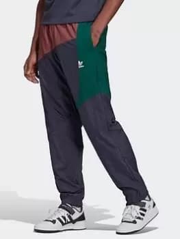 adidas Originals Adicolor Colorblock Tracksuit Bottoms, Blue Size XS Men