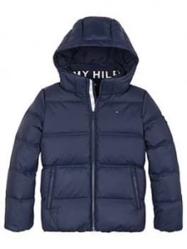 Tommy Hilfiger Boys Essential Down Hooded Jacket