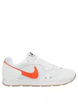 Nike Venture Runner - White/Orange, White/Orange, Size 3, Women