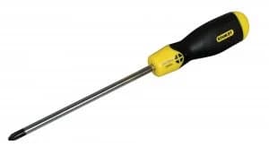 Stanley Cushion Grip Pozidriv 0PT x 60mm Screwdriver