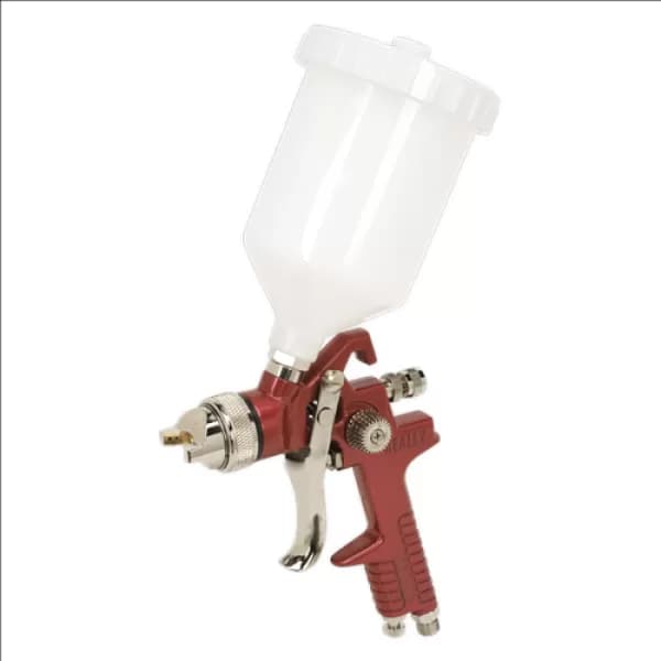 Genuine SEALEY HVLP741 HVLP Gravity Feed Spray Gun 1.3mm Set-Up