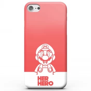 Super Mario Her Hero Phone Case for iPhone and Android - Samsung Note 8 - Tough Case - Gloss