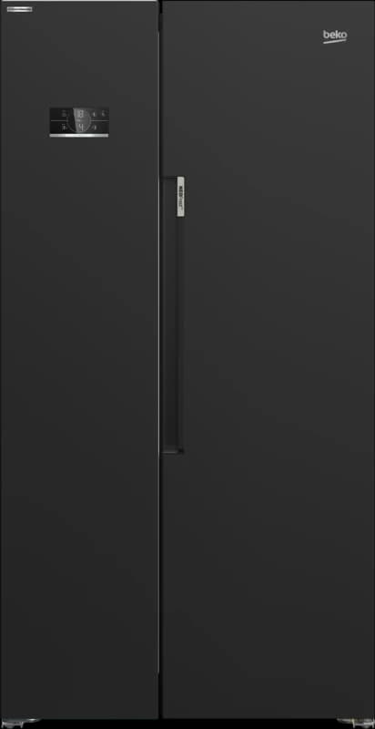 Beko ASL1342B 580L Freestanding American Style Fridge Freezer