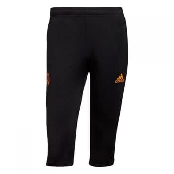 adidas Real Madrid Tiro Training three quarter Joggers Mens - Black