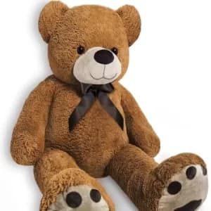 Giant Teddy Bear Light Brown 175cm