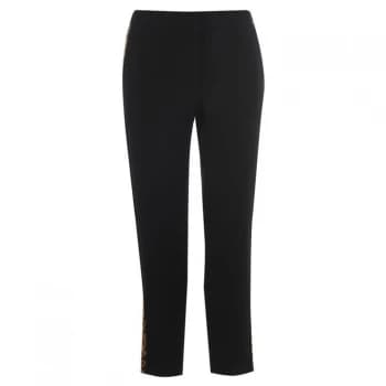 Biba Womens Snake Side Trousers - Black