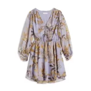 Ted Baker Gretia V-Neck Dress - Purple