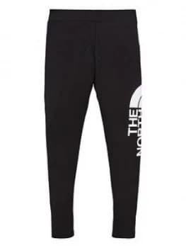 The North Face Girls Big Logo Leggings - Black