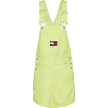 Tommy Jeans Tjw Dungaree Dress - FADED LIME LT3