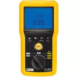 Chauvin Arnoux C.A 6522 Insulation tester 250 V, 500 V, 1000 V 40 GΩ