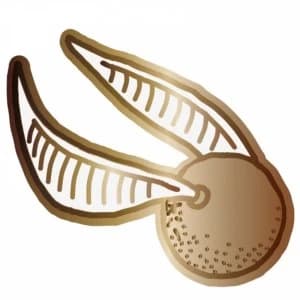 Harry Potter - Golden Snitch Enamel Pin Badge