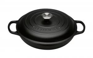 Le Creuset Signature Cast Iron Shallow Casserole 30cm Black