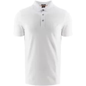 BOSS White Passenger Polo Shirt