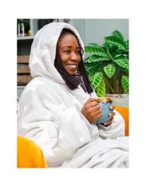 Rest Easy Sleep Better Hugzee Grey Star