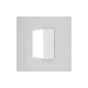 Astro Kea - LED 1 Light Outdoor Square Small Flush Light Textured White IP65