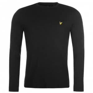 Lyle and Scott Sleeve Tee - Jet Black Z865