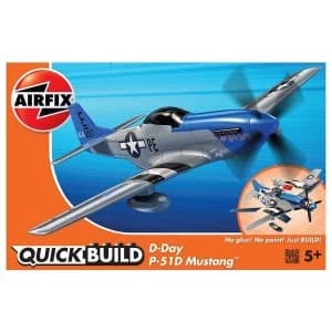 D-Day P-51D Mustang Quickbuild Air Fix Model Kit