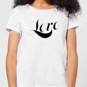 Love Womens T-Shirt - White - 4XL
