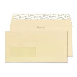PREMIUM DL Envelopes 220 x 110 mm 120 gsm Vellum Wove Pack of 50