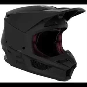 YOUTH V1 MATTE BLACK HELMET