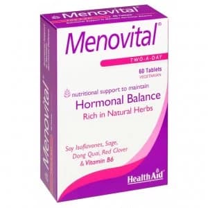 HealthAid Menovital Soy Isoflavones 60 Vegetarian Tablets