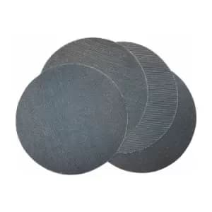 ProNet 200mm 8 Dia, Self Adh Loop Backed Sanding Disc, 80 grit, Pk 4