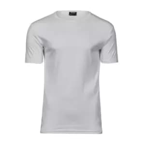 Tee Jays Mens Interlock T-Shirt (5XL) (White)