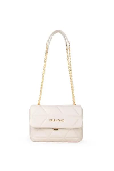 Carnaby Quilt Shoulder Bag Ecru