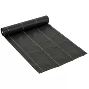 Outsunny 2m x 50m Weed Barrier Fabric