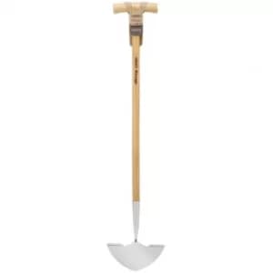Draper Heritage Stainless Steel Lawn Edger with Ash Handle