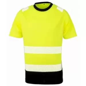 Result Genuine Recycled Mens Safety T-Shirt (XXL-3XL) (Fluorescent Yellow) - Fluorescent Yellow