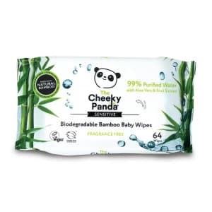 The Cheeky Panda Biodegradable Bamboo Baby Wipes
