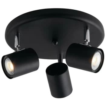 Fan Europe Lighting - Fan Europe Zero - Ceiling Triple Spotlight, Black, GU10