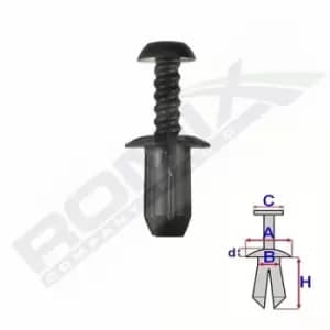 ROMIX Clip C70427 BMW,MINI,3 Limousine (E46),3 Limousine (E90),5 Limousine (E60),3 Touring (E46),5 Limousine (F10),1 Schragheck (F20),3 Coupe (E46)