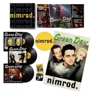 Green Day Nimrod LP multicolor