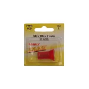 WOT-NOTS Fuse - J Type Slow Blow - Red - 50A - PWN805