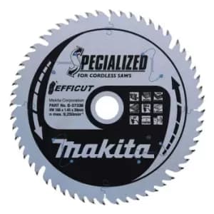 B-57336 Efficut tct Plunge Saw Blade 165mm x 20mm x 56T - Makita
