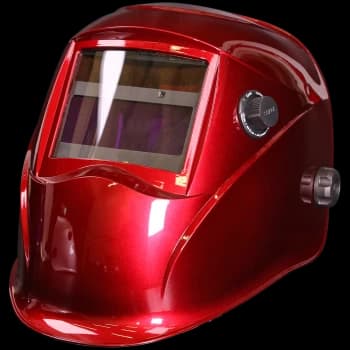 Sealey Auto Darkening Welding Helmet Red