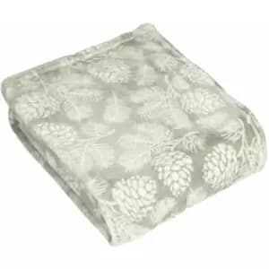 Irwin Throw (180cm x 140cm) (Stone) - Stone - Furn