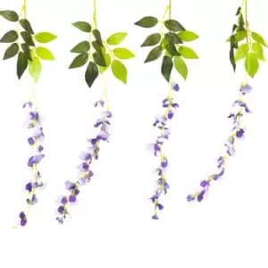 Streetwize Solar Decorative Wisteria Flower Lights