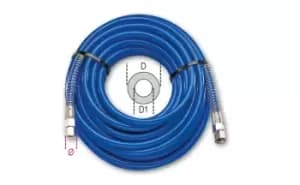 Beta Tools 1915E 12m Braided Polyurethane Hose ID: 11mm Gas: 3/8" 019150020